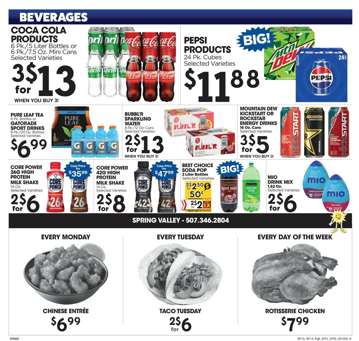 Weekly ad Sunshine Foods 03/12/2025 - 03/18/2025