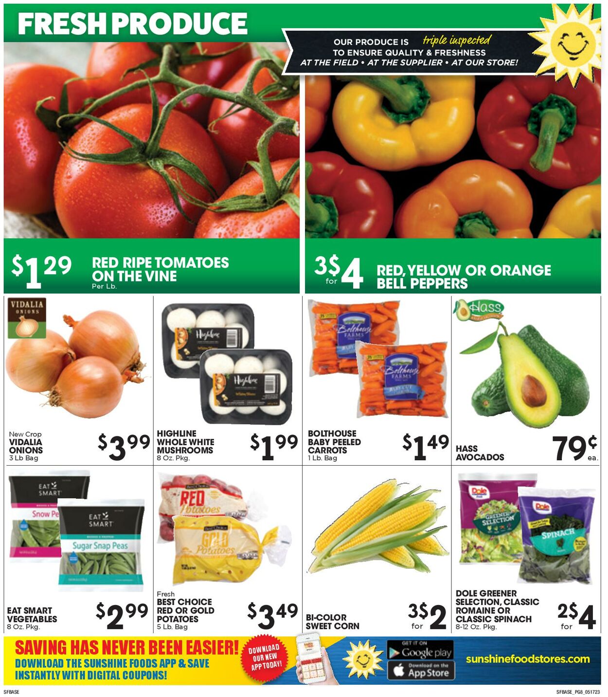 Weekly ad Sunshine Foods 05/17/2023 - 05/23/2023