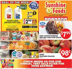 Weekly ad Sunshine Foods 06/26/2024 - 07/09/2024
