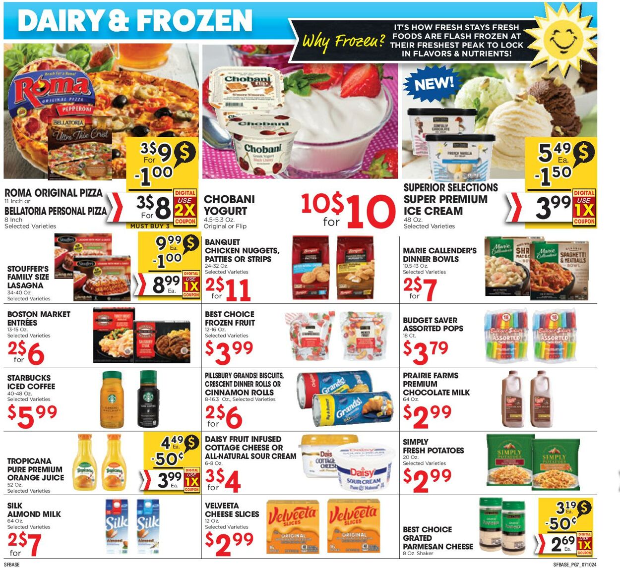 Weekly ad Sunshine Foods 07/10/2024 - 07/16/2024