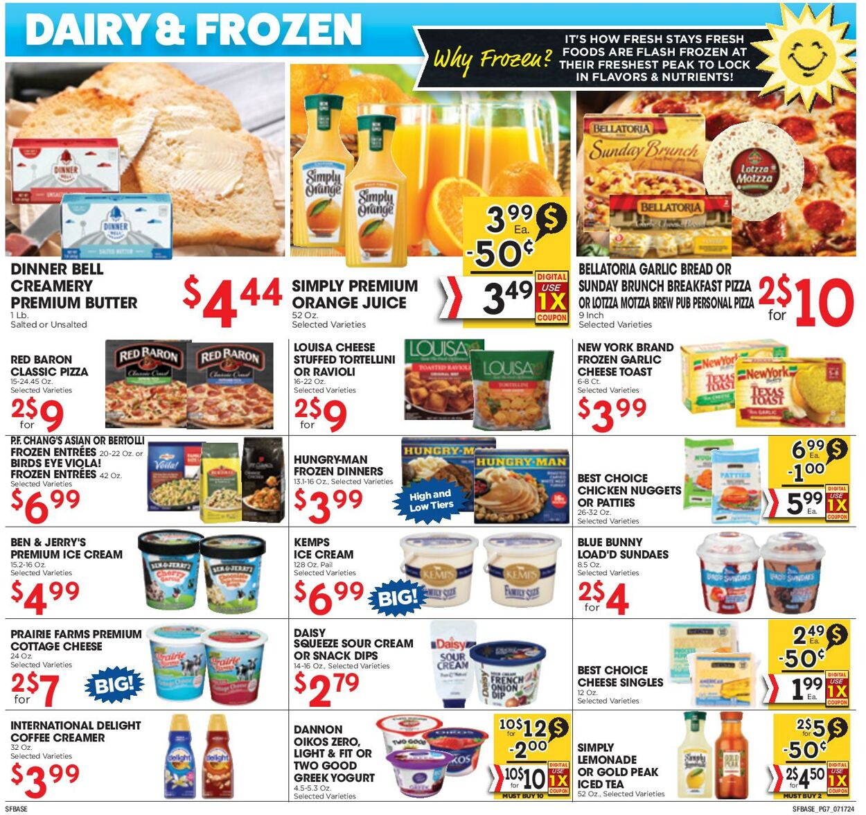 Weekly ad Sunshine Foods 07/17/2024 - 07/23/2024