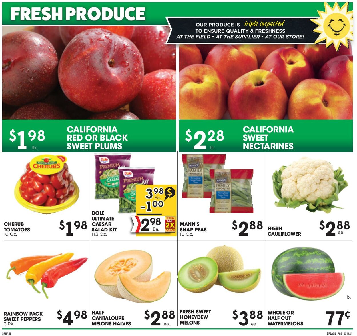 Weekly ad Sunshine Foods 07/17/2024 - 07/23/2024