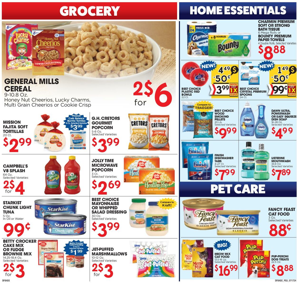 Weekly ad Sunshine Foods 07/17/2024 - 07/23/2024