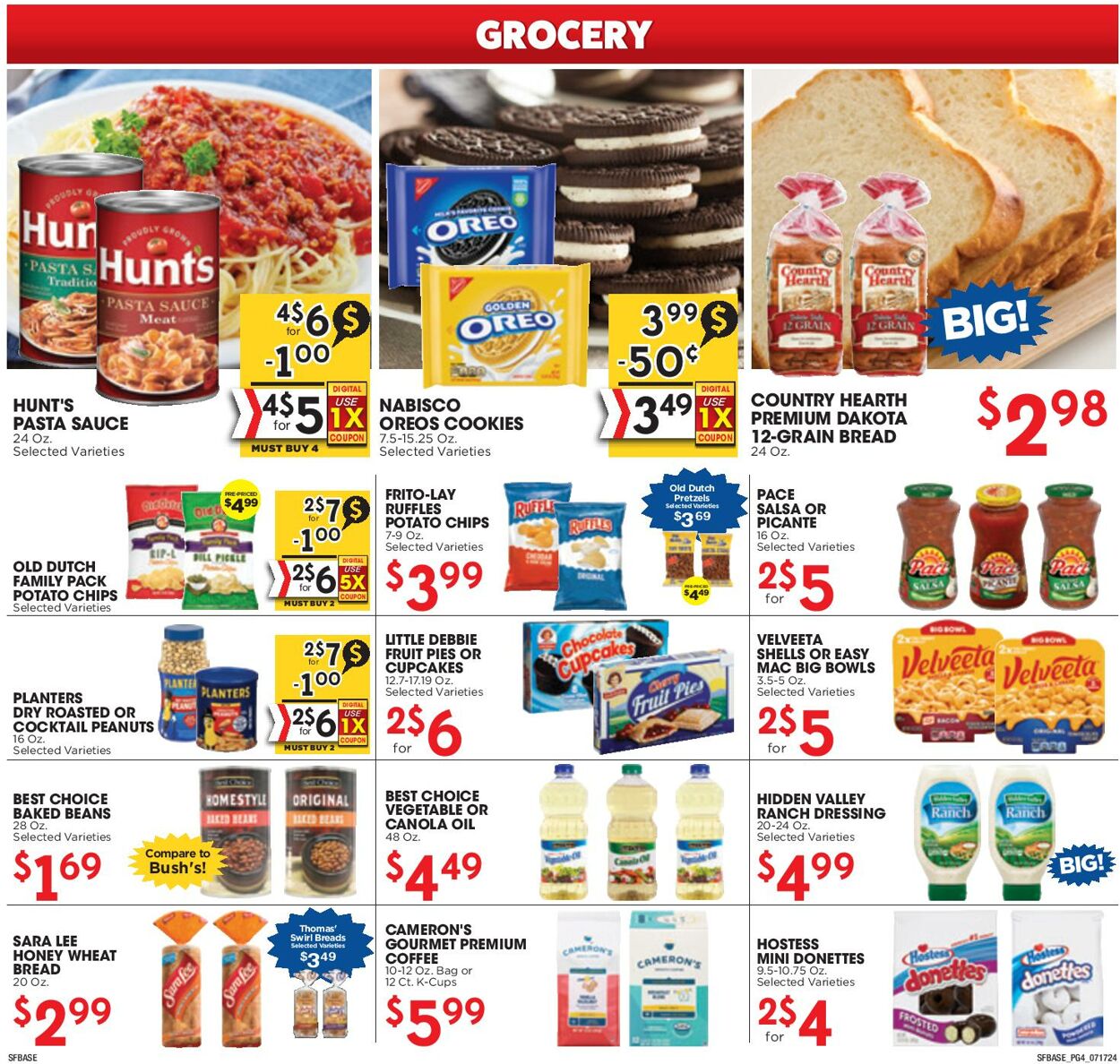 Weekly ad Sunshine Foods 07/17/2024 - 07/23/2024