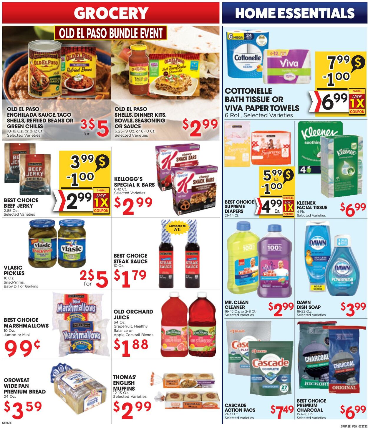 Weekly ad Sunshine Foods 07/27/2022 - 08/02/2022