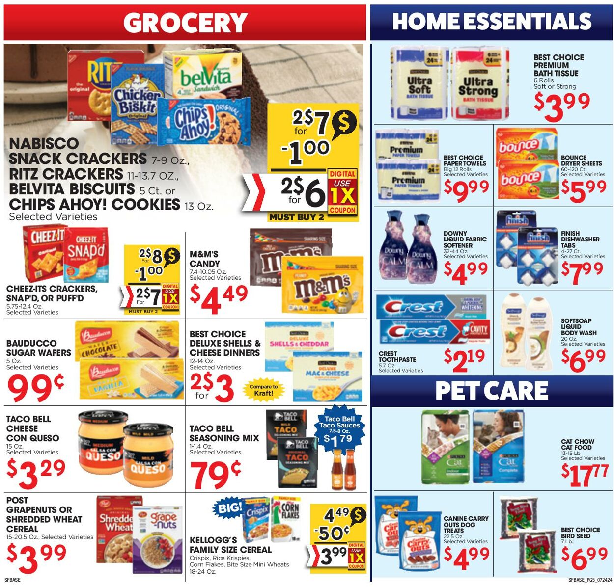 Weekly ad Sunshine Foods 07/24/2024 - 07/30/2024