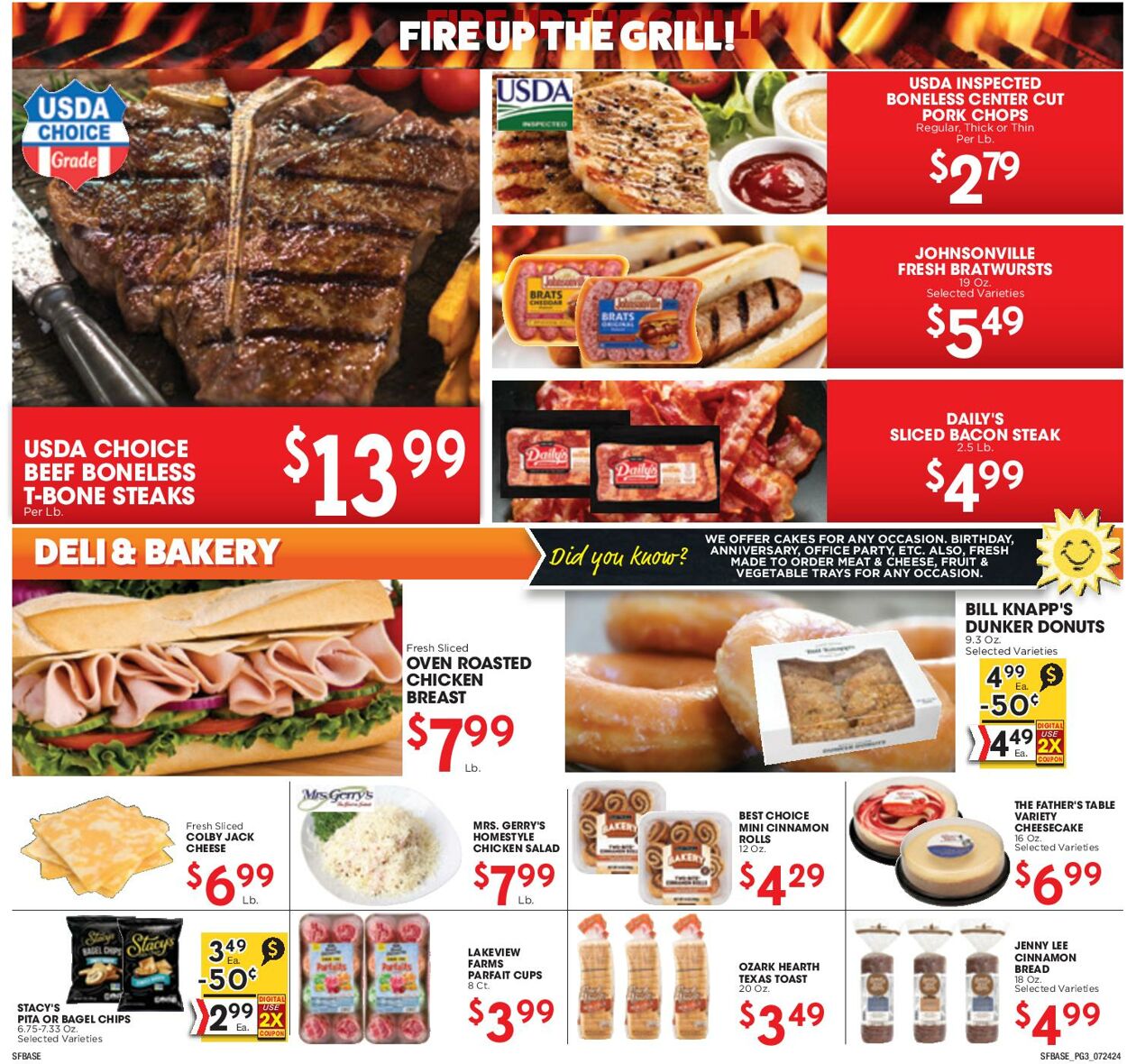 Weekly ad Sunshine Foods 07/24/2024 - 07/30/2024