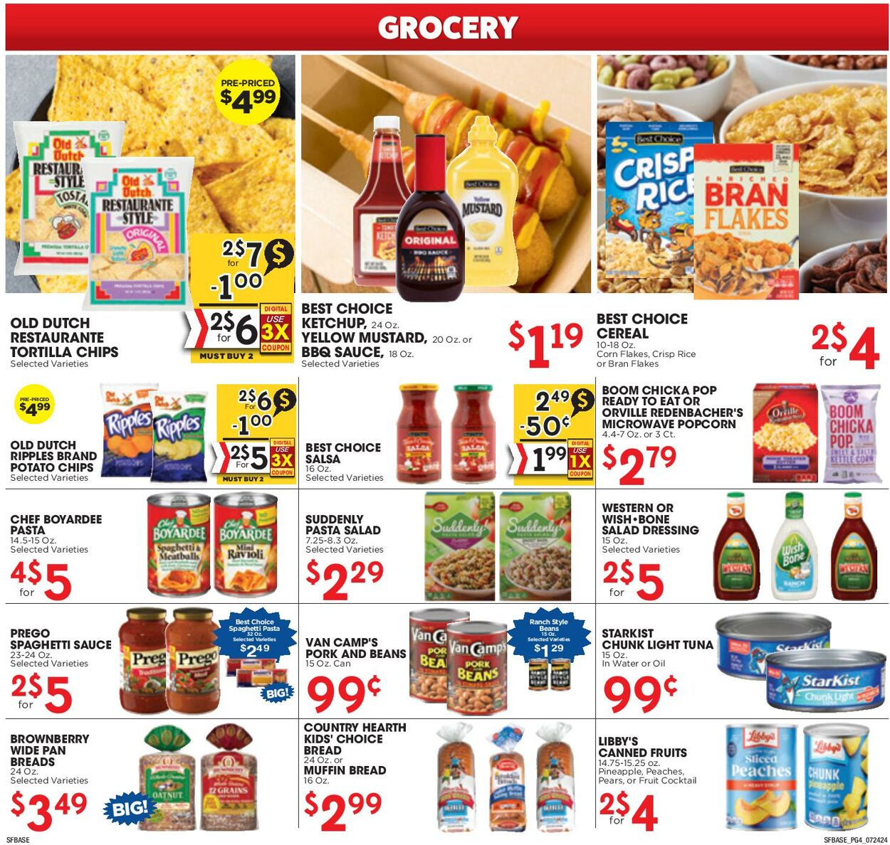 Weekly ad Sunshine Foods 07/24/2024 - 07/30/2024