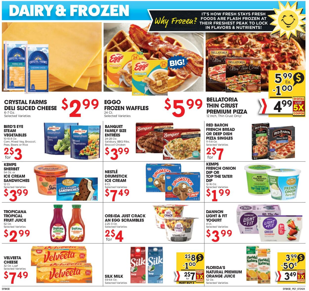 Weekly ad Sunshine Foods 07/24/2024 - 07/30/2024