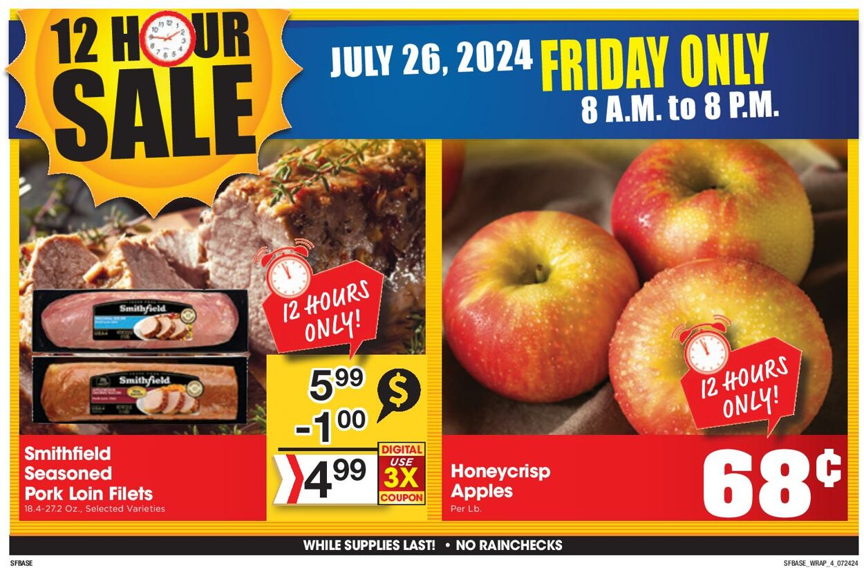 Weekly ad Sunshine Foods 07/24/2024 - 07/30/2024