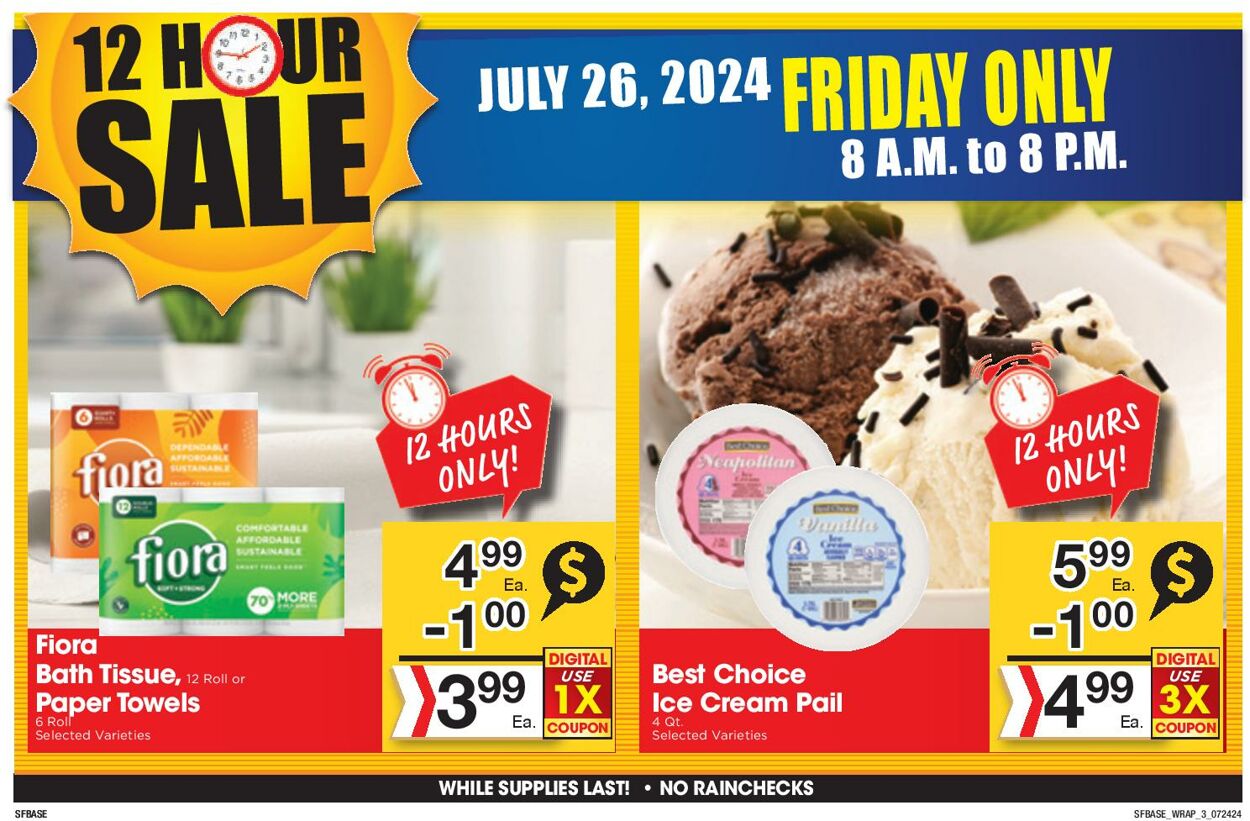 Weekly ad Sunshine Foods 07/24/2024 - 07/30/2024