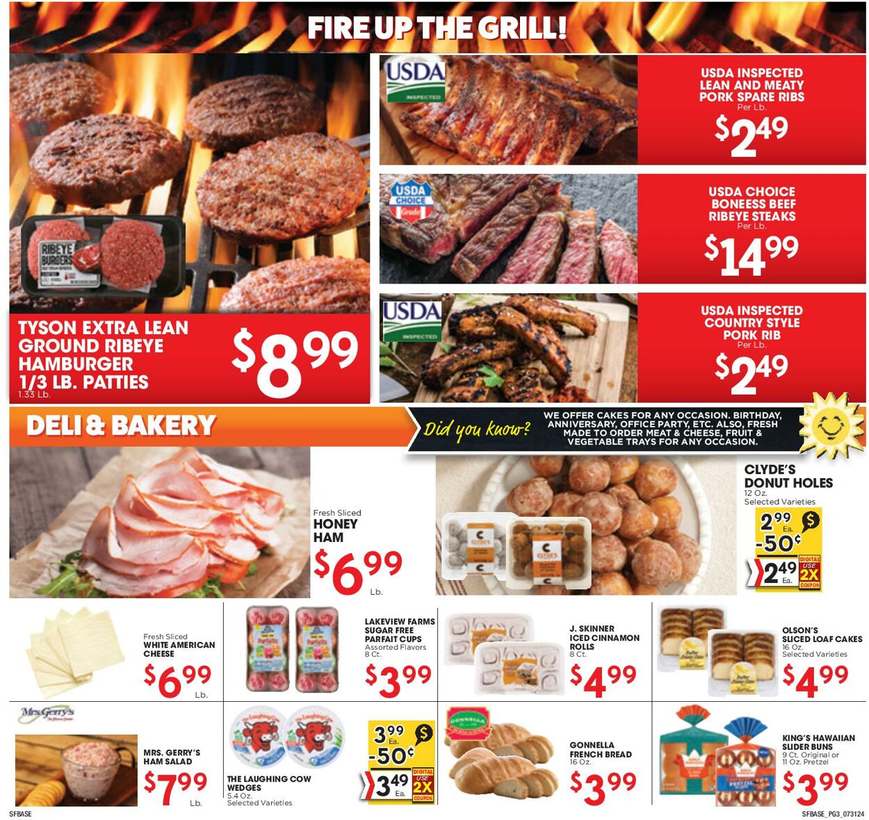 Weekly ad Sunshine Foods 07/31/2024 - 08/06/2024