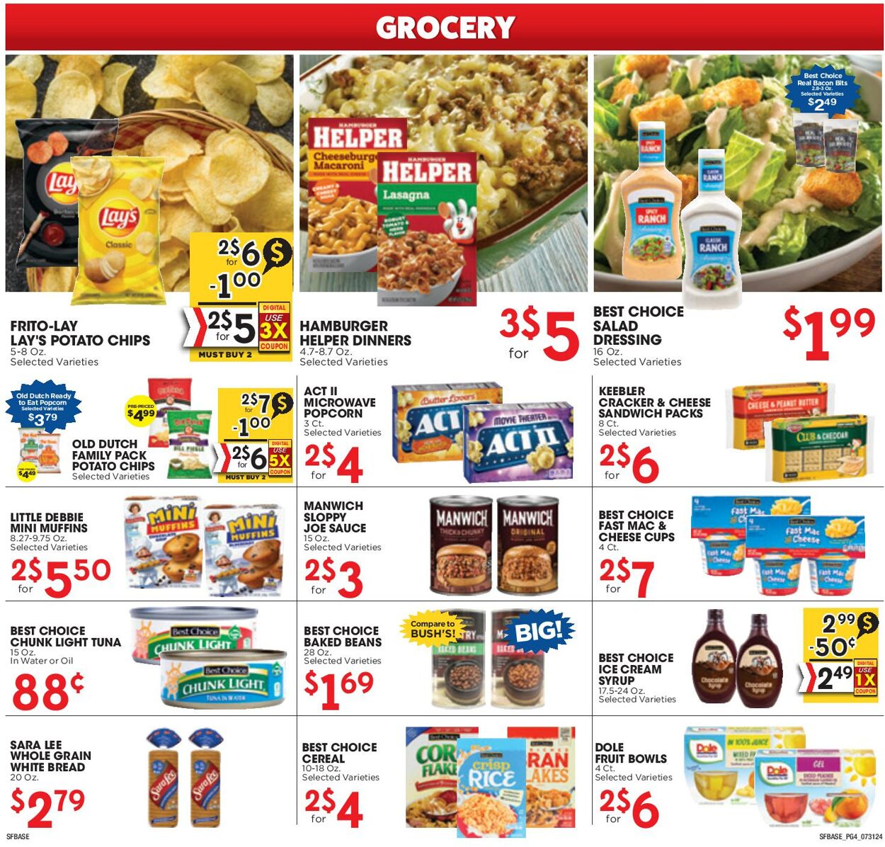 Weekly ad Sunshine Foods 07/31/2024 - 08/06/2024