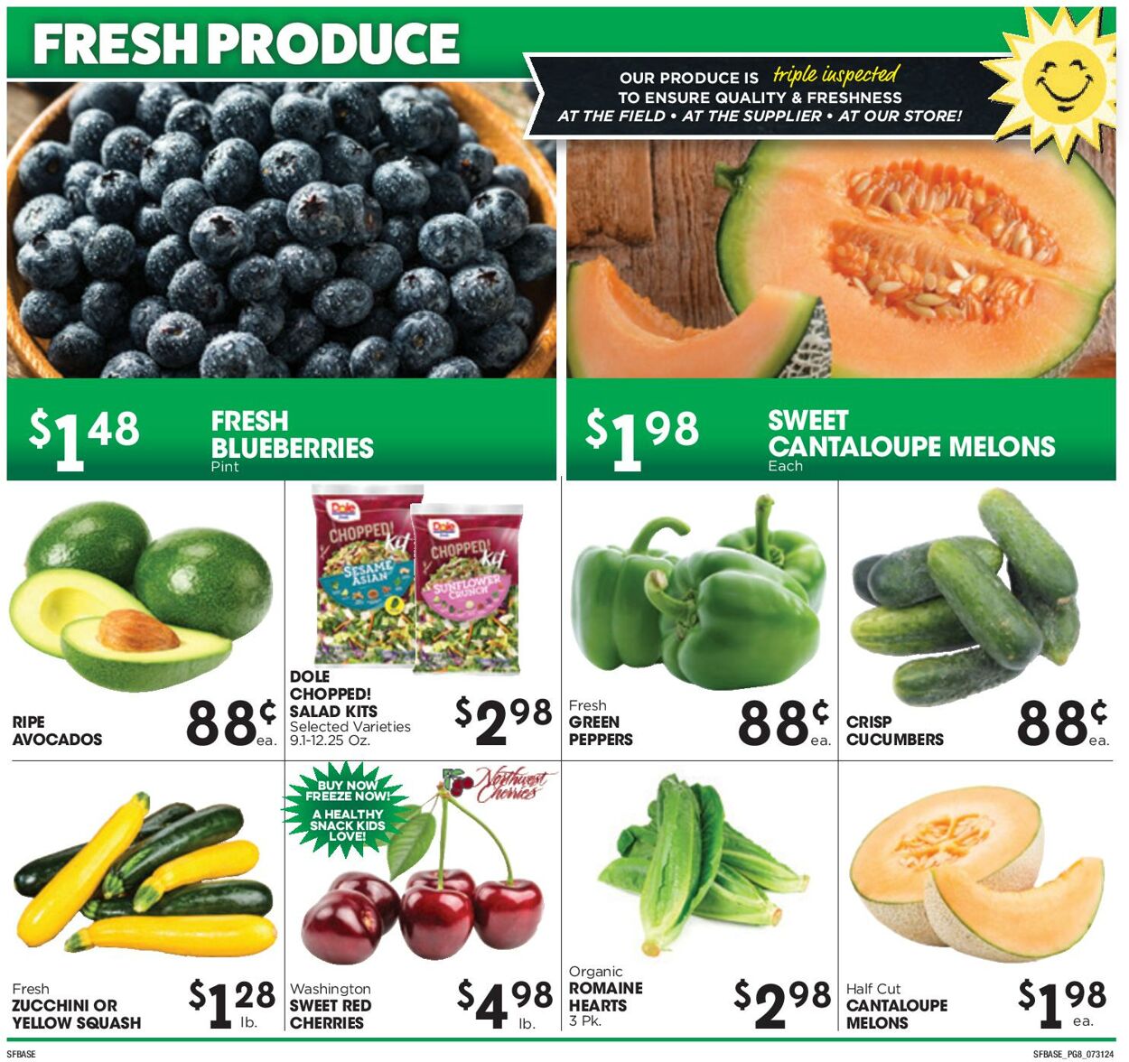 Weekly ad Sunshine Foods 07/31/2024 - 08/06/2024