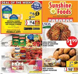 Weekly ad Sunshine Foods 07/31/2024 - 08/06/2024