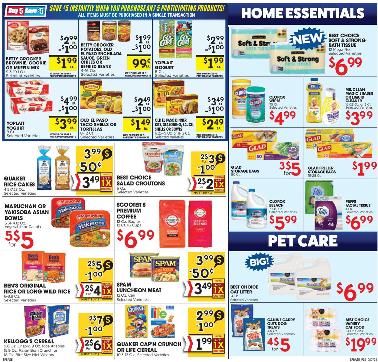 Weekly ad Sunshine Foods 08/07/2024 - 08/13/2024