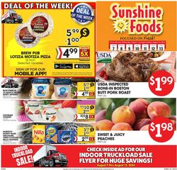 Weekly ad Sunshine Foods 09/18/2024 - 09/24/2024