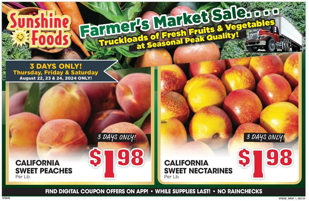 Weekly ad Sunshine Foods 08/21/2024 - 08/27/2024