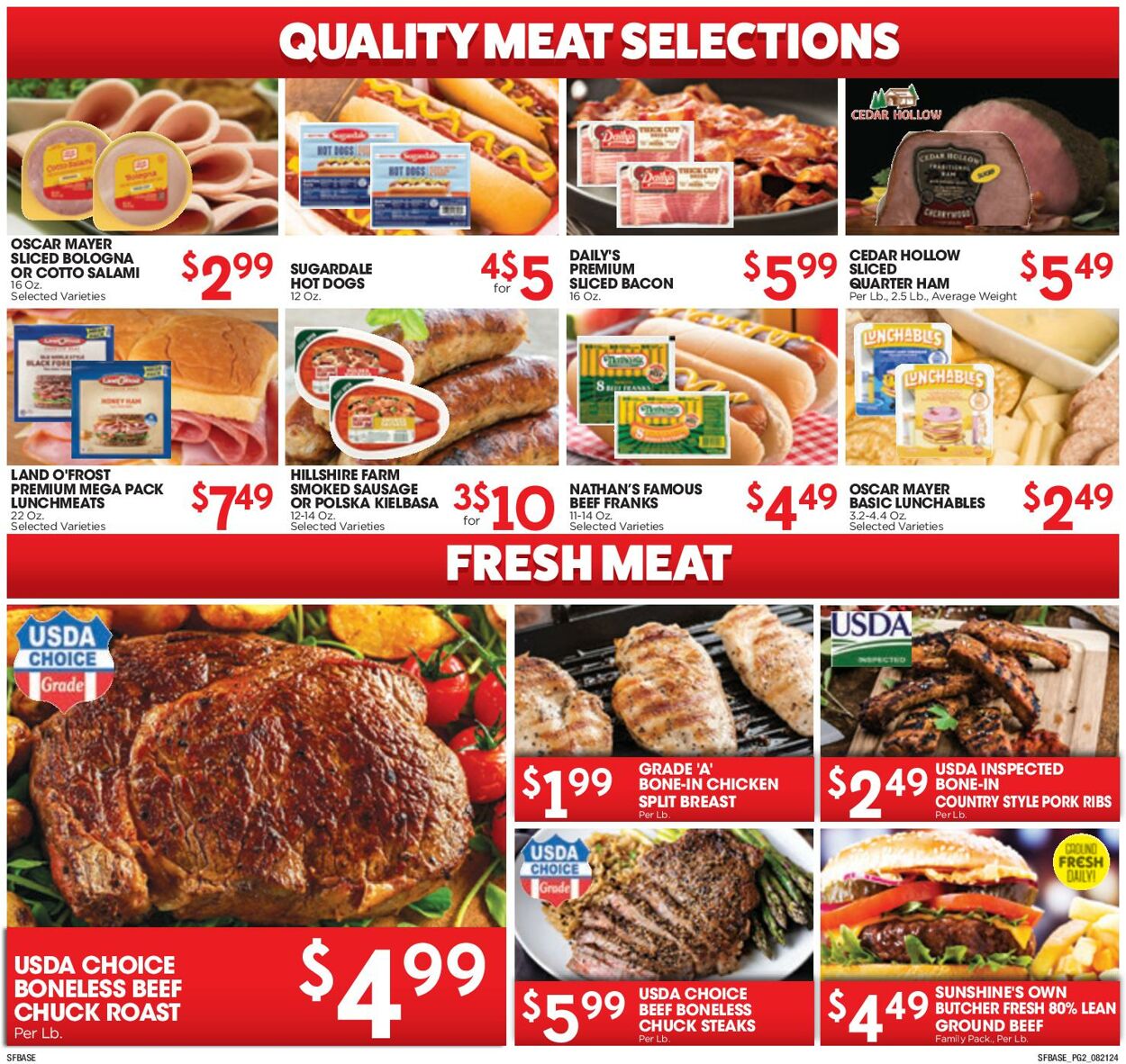 Weekly ad Sunshine Foods 08/21/2024 - 08/27/2024