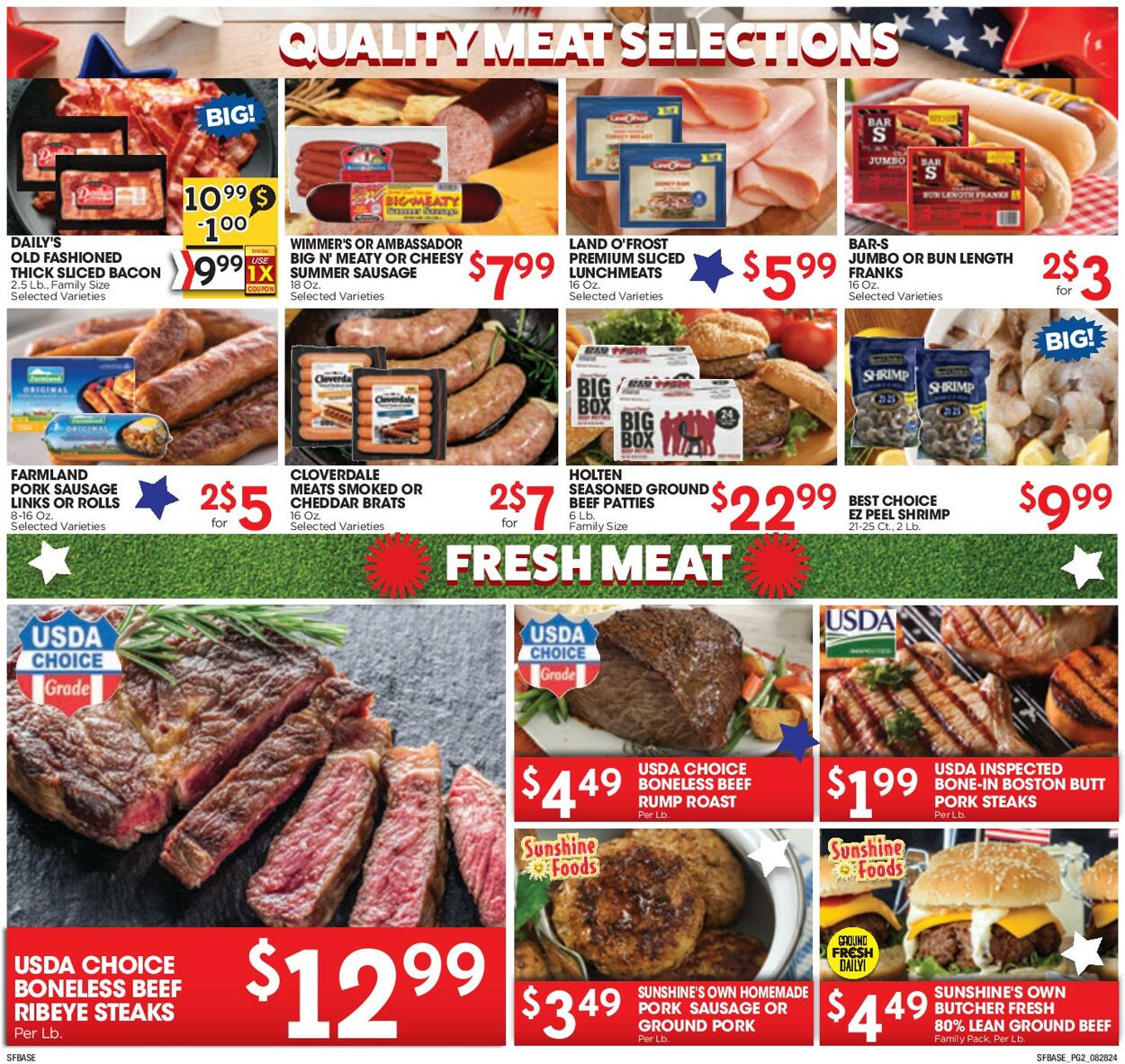 Weekly ad Sunshine Foods 08/28/2024 - 09/03/2024