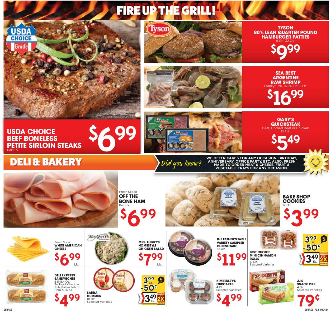 Weekly ad Sunshine Foods 09/04/2024 - 09/10/2024