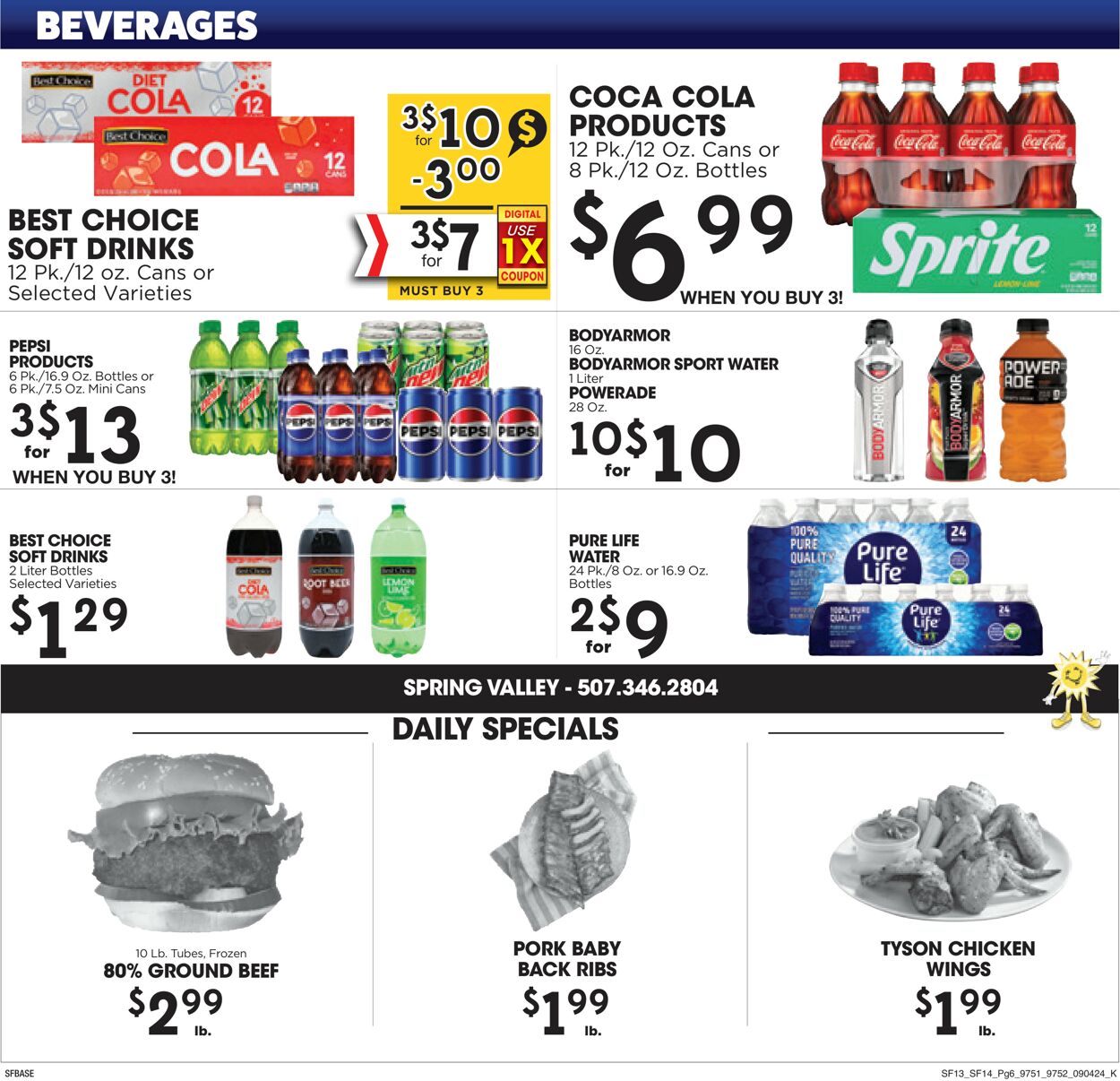 Weekly ad Sunshine Foods 09/04/2024 - 09/10/2024