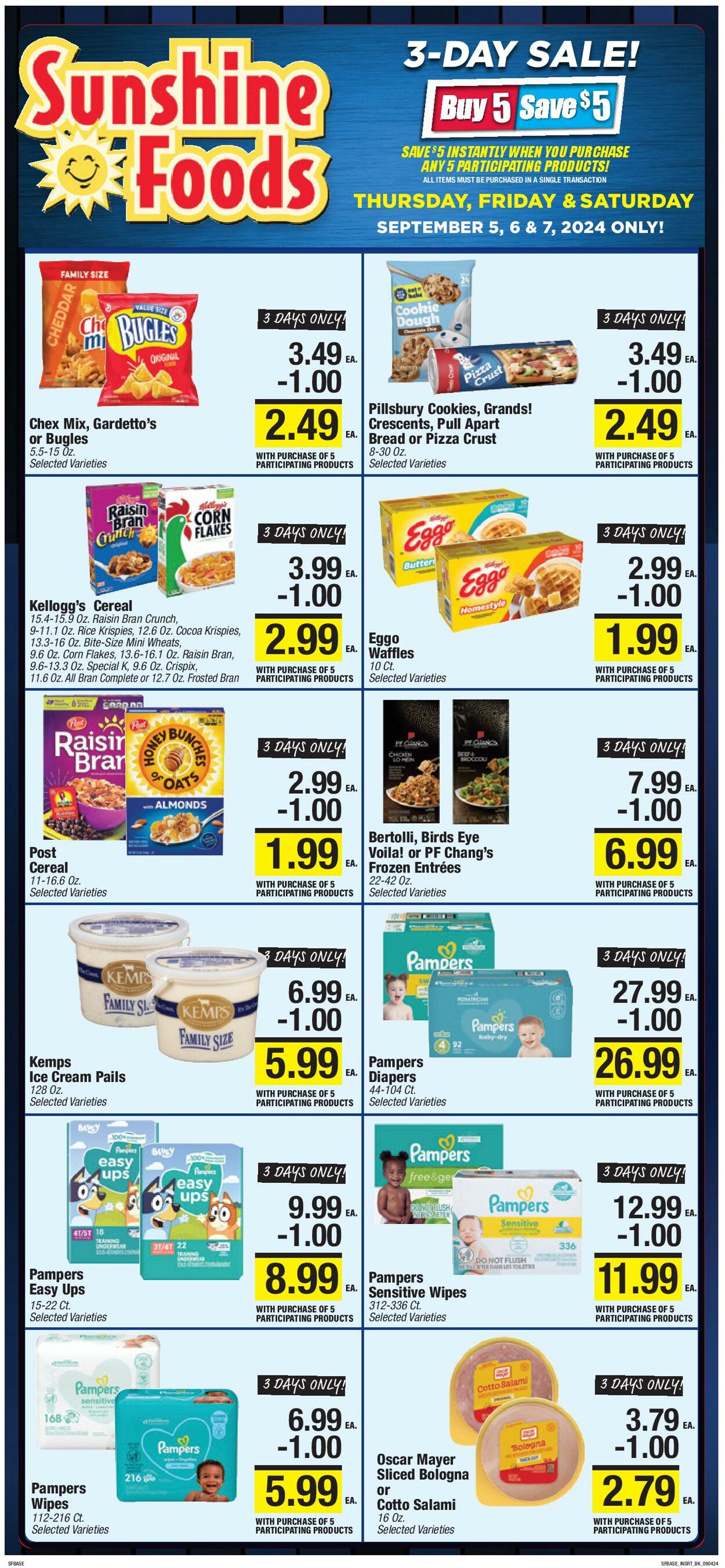 Weekly ad Sunshine Foods 09/04/2024 - 09/10/2024