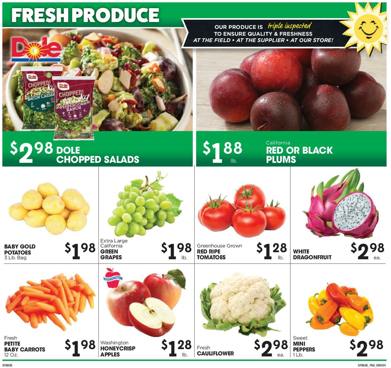 Weekly ad Sunshine Foods 09/04/2024 - 09/10/2024