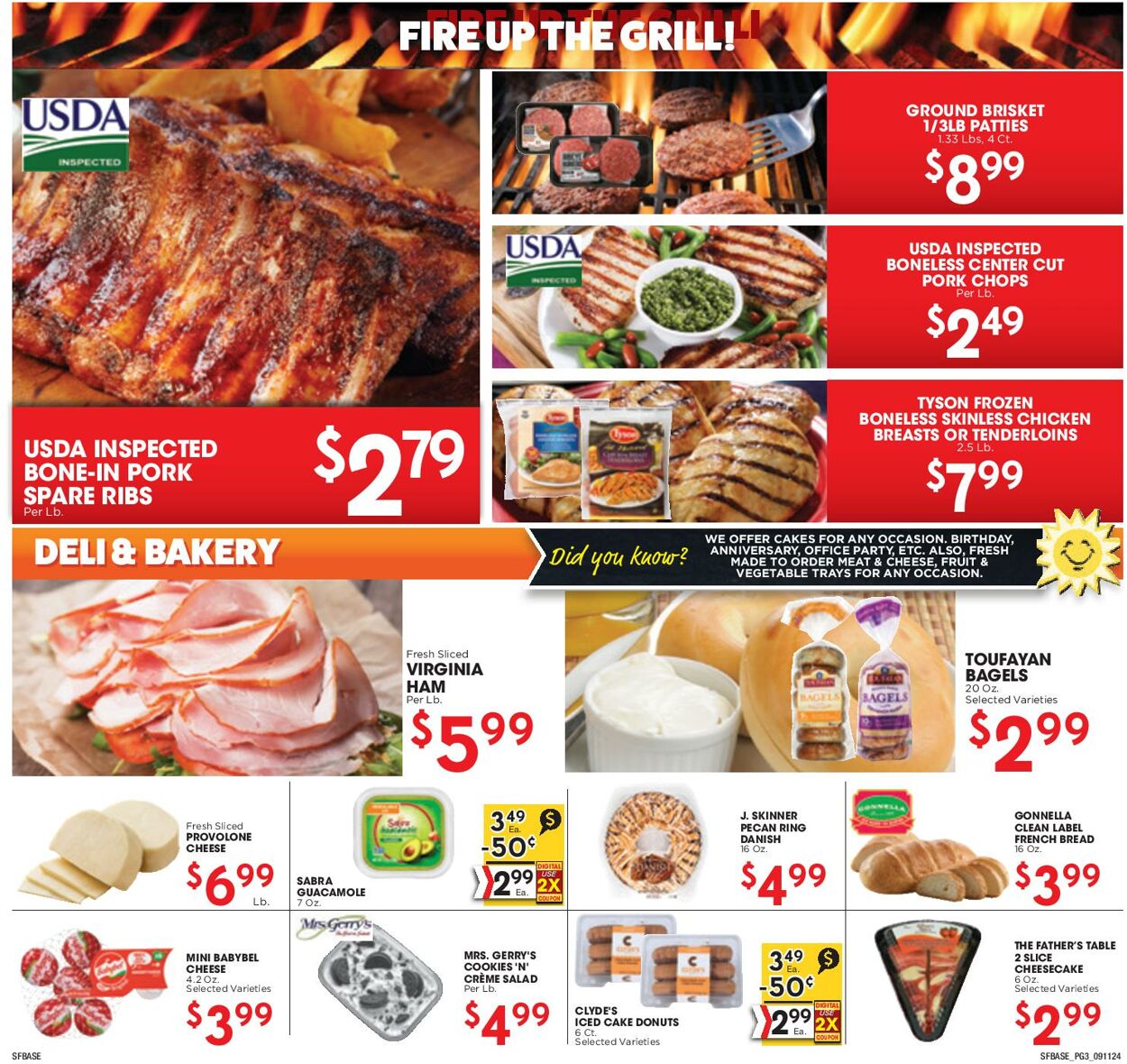 Weekly ad Sunshine Foods 09/11/2024 - 09/17/2024