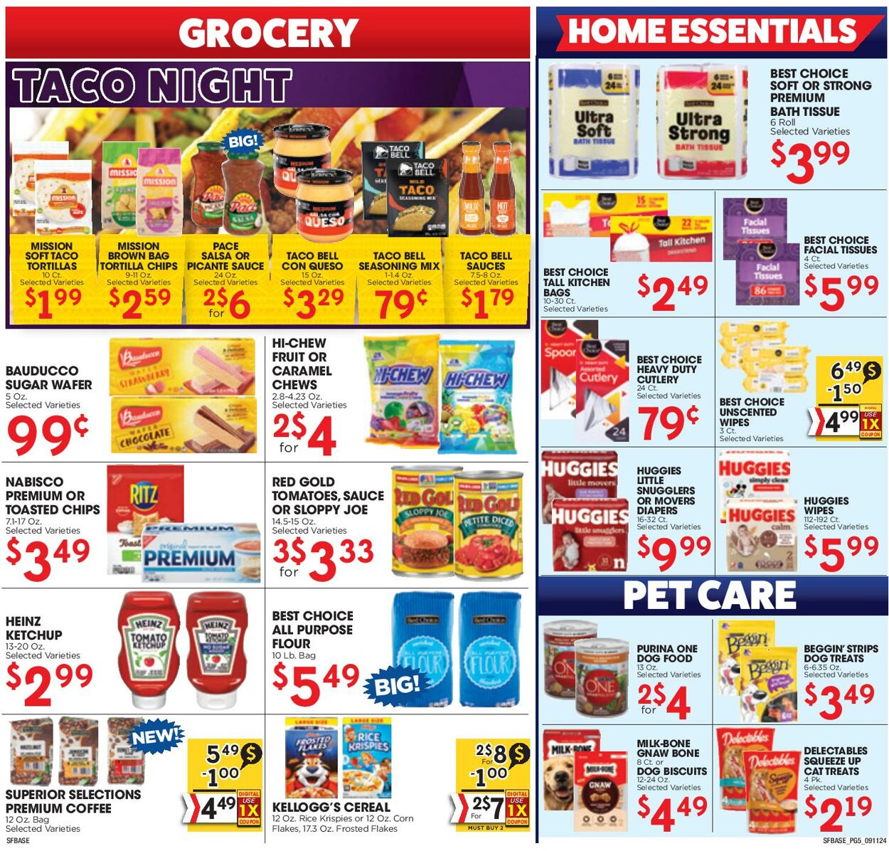 Weekly ad Sunshine Foods 09/11/2024 - 09/17/2024