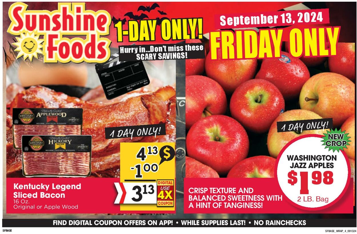 Weekly ad Sunshine Foods 09/11/2024 - 09/17/2024