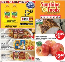 Weekly ad Sunshine Foods 07/24/2024 - 07/30/2024