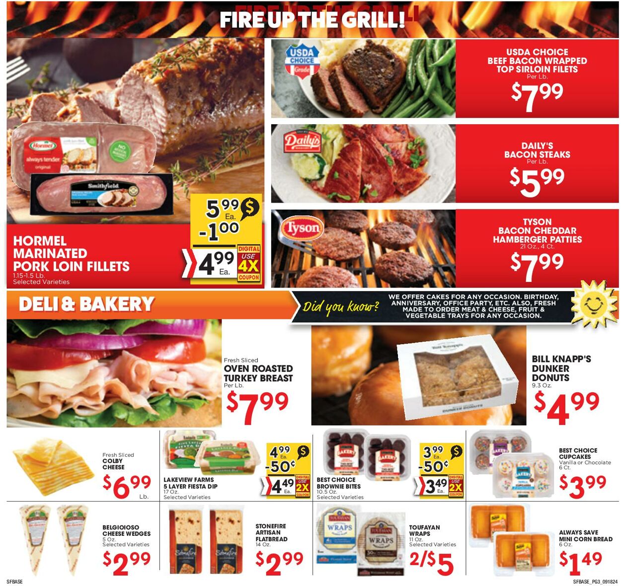 Weekly ad Sunshine Foods 09/18/2024 - 09/24/2024