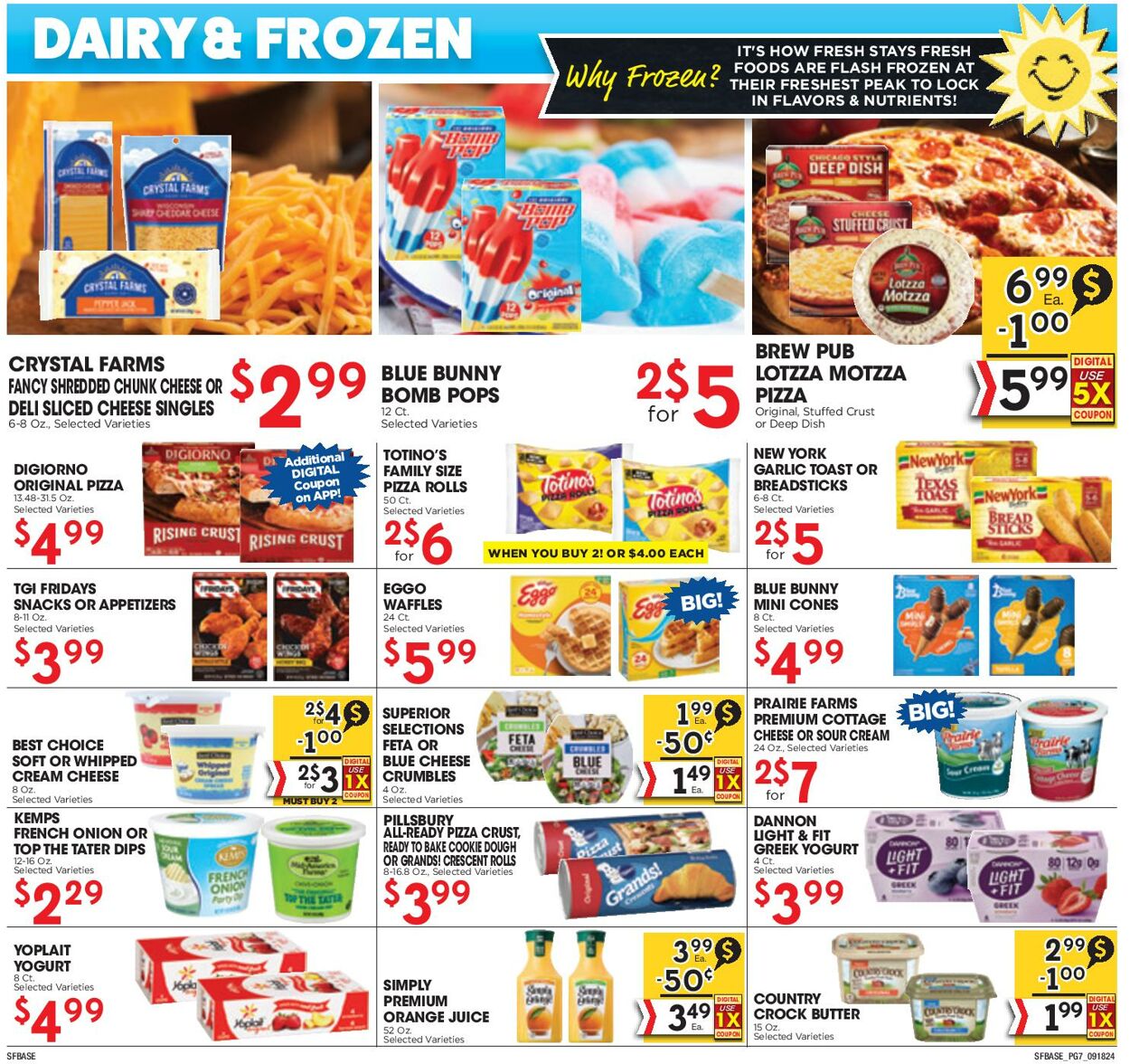 Weekly ad Sunshine Foods 09/18/2024 - 09/24/2024