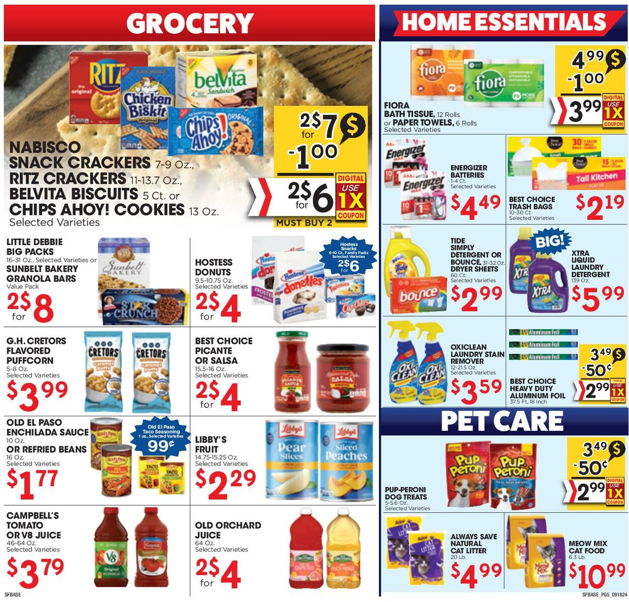 Weekly ad Sunshine Foods 09/18/2024 - 09/24/2024