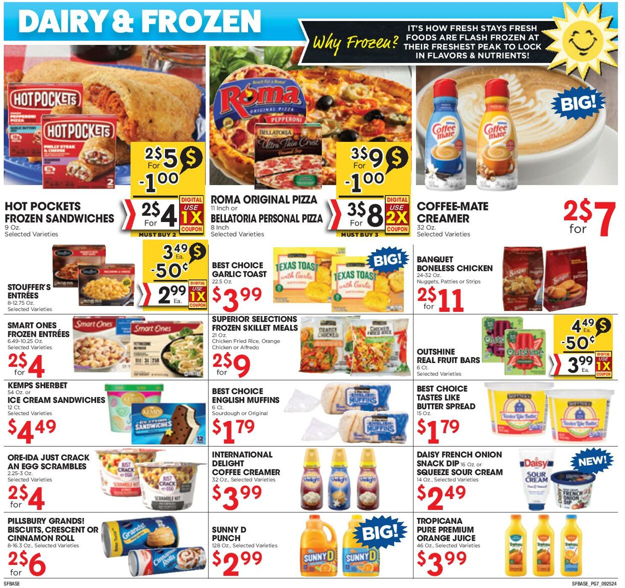 Weekly ad Sunshine Foods 09/25/2024 - 10/01/2024