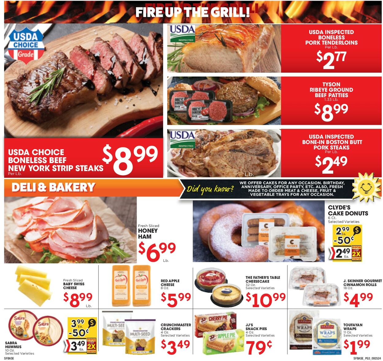 Weekly ad Sunshine Foods 09/25/2024 - 10/01/2024