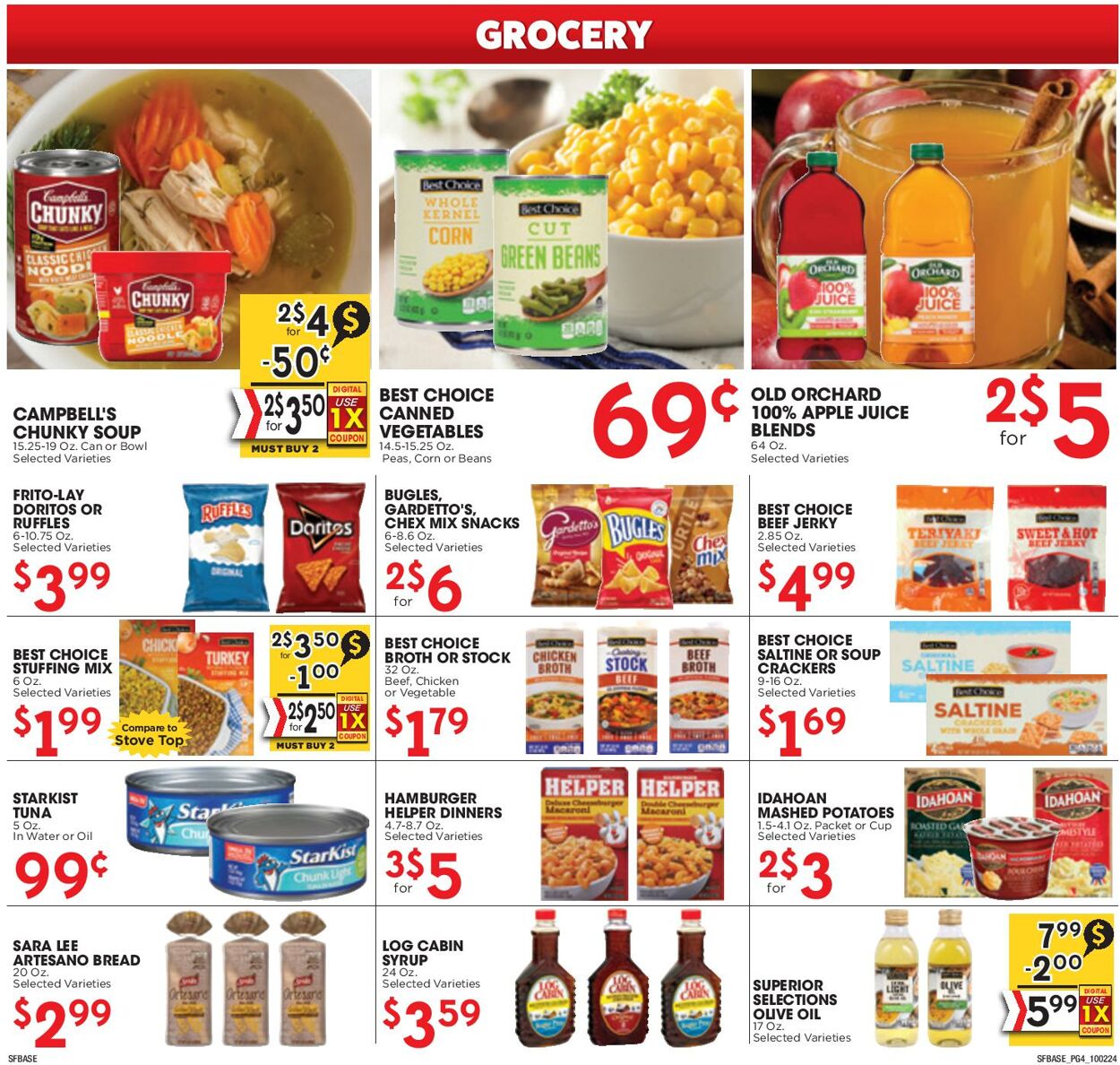 Weekly ad Sunshine Foods 10/02/2024 - 10/08/2024