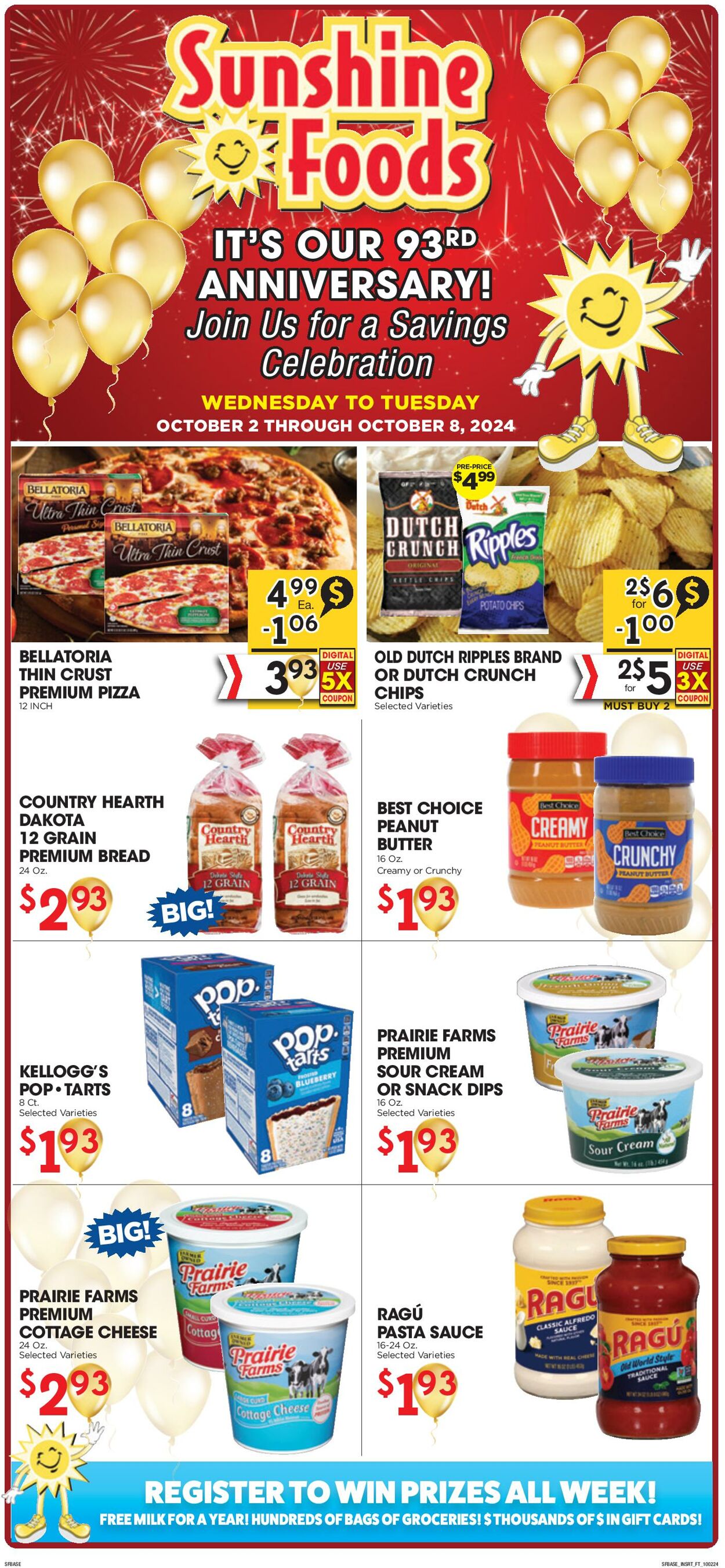 Weekly ad Sunshine Foods 10/02/2024 - 10/08/2024