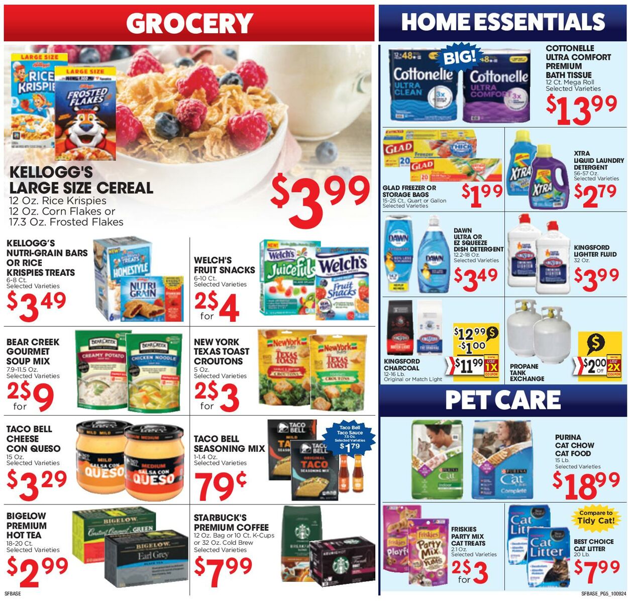 Weekly ad Sunshine Foods 10/09/2024 - 10/15/2024