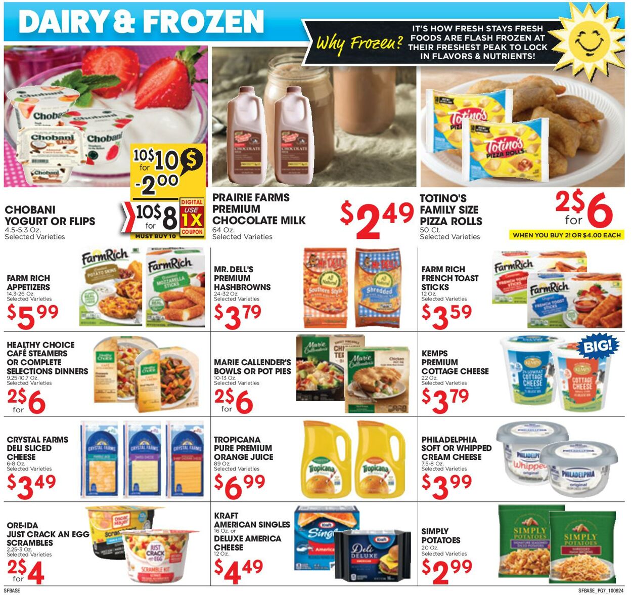 Weekly ad Sunshine Foods 10/09/2024 - 10/15/2024