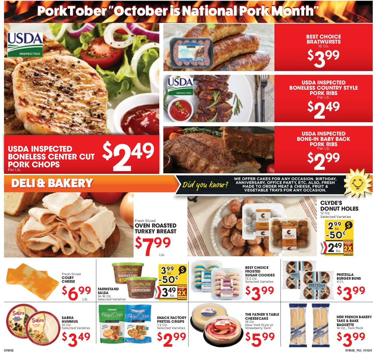 Weekly ad Sunshine Foods 10/16/2024 - 10/22/2024