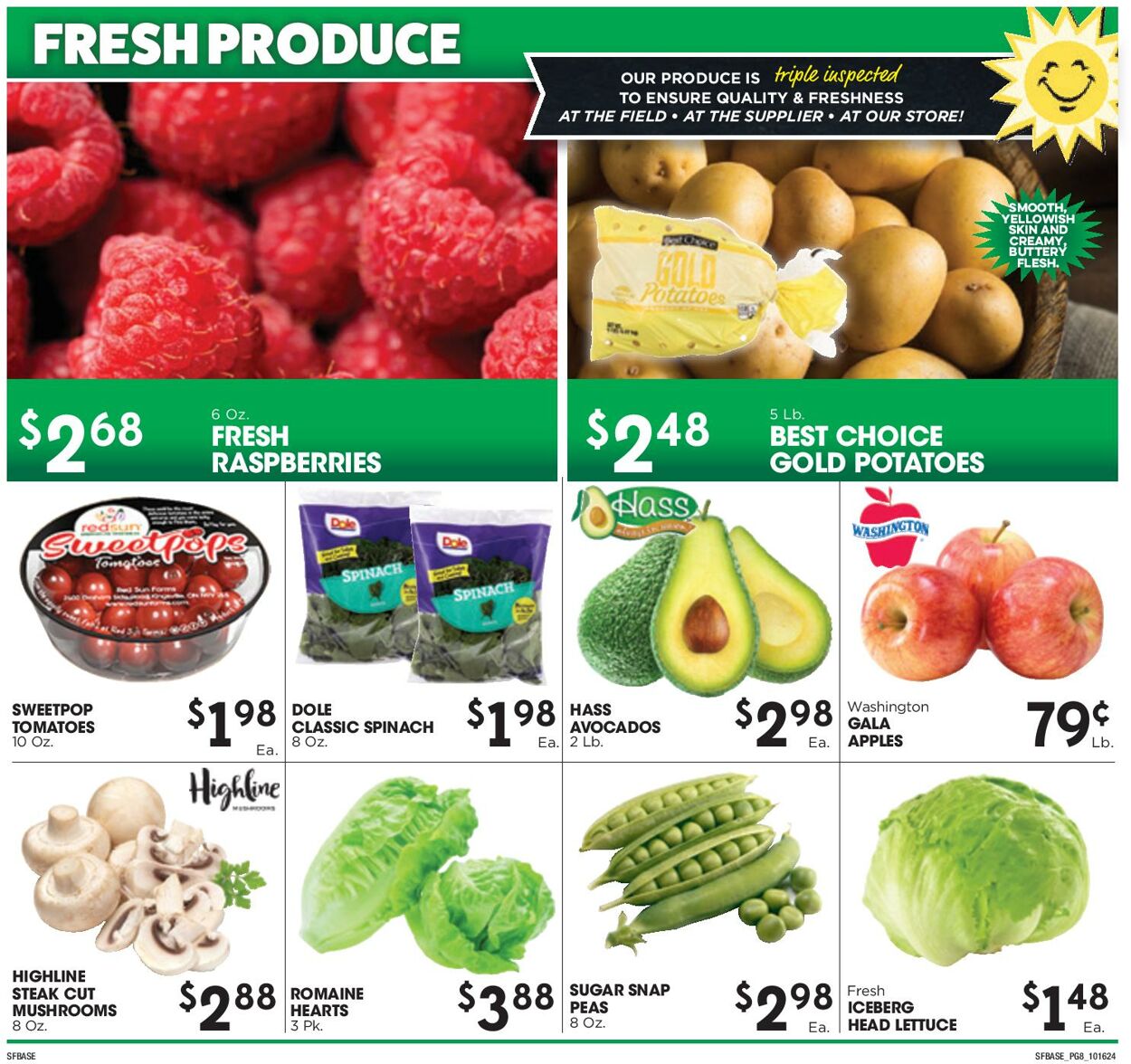 Weekly ad Sunshine Foods 10/16/2024 - 10/22/2024