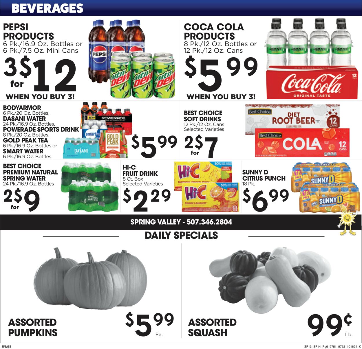 Weekly ad Sunshine Foods 10/16/2024 - 10/22/2024