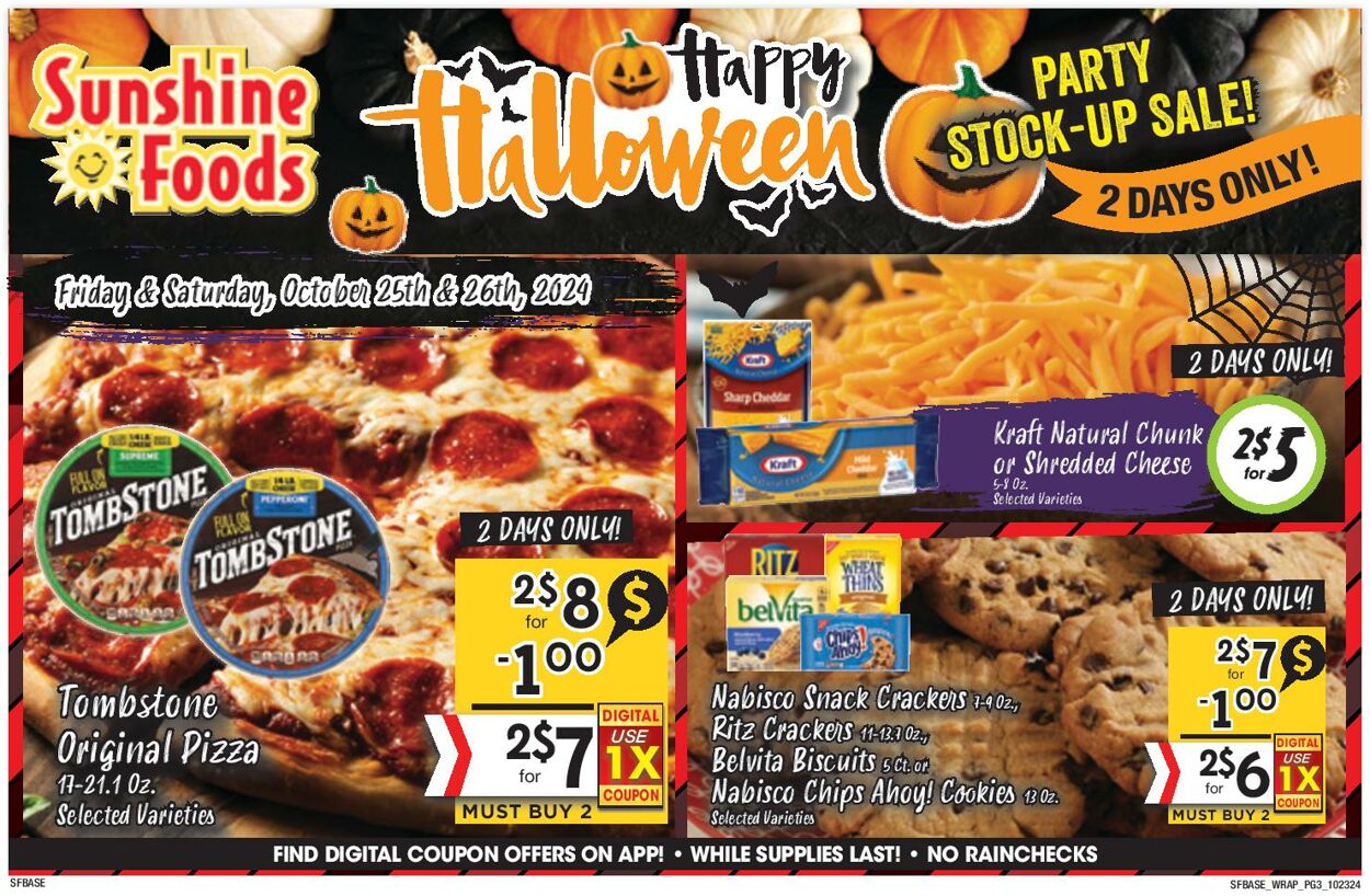 Weekly ad Sunshine Foods 10/23/2024 - 10/29/2024