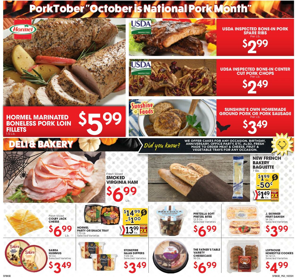 Weekly ad Sunshine Foods 10/23/2024 - 10/29/2024