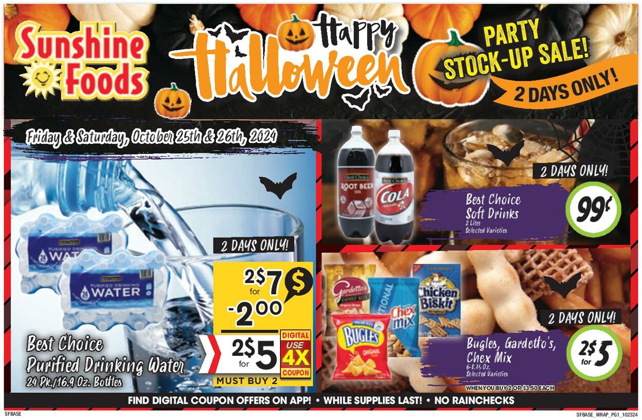 Weekly ad Sunshine Foods 10/23/2024 - 10/29/2024