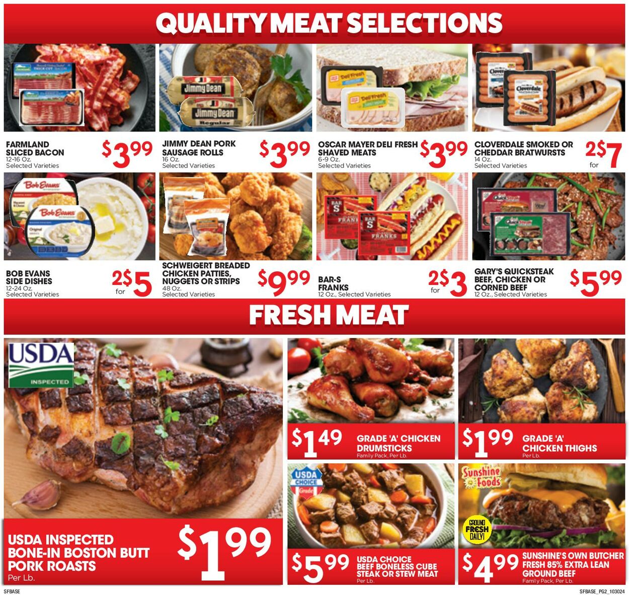 Weekly ad Sunshine Foods 10/30/2024 - 11/05/2024