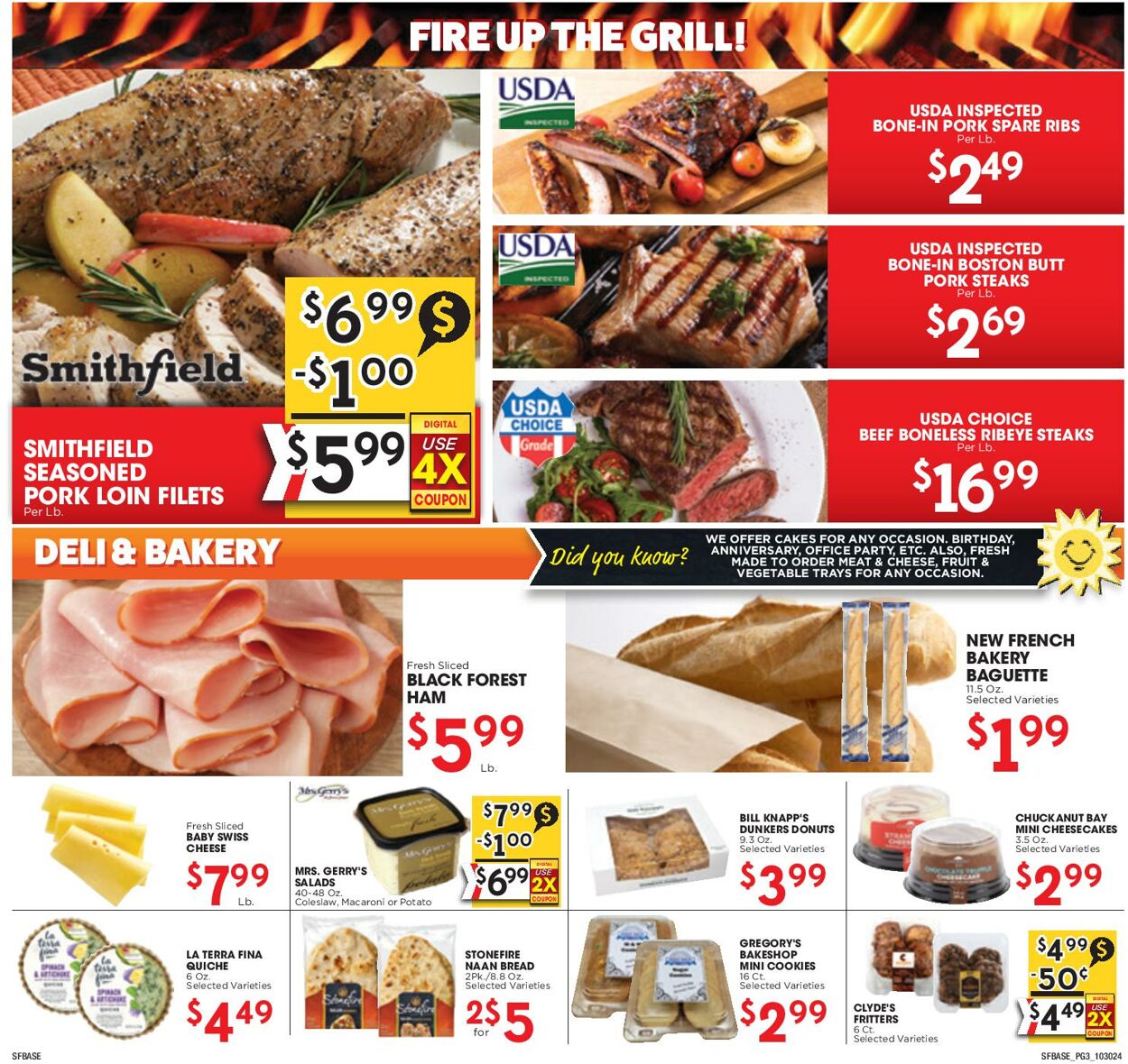 Weekly ad Sunshine Foods 10/30/2024 - 11/05/2024