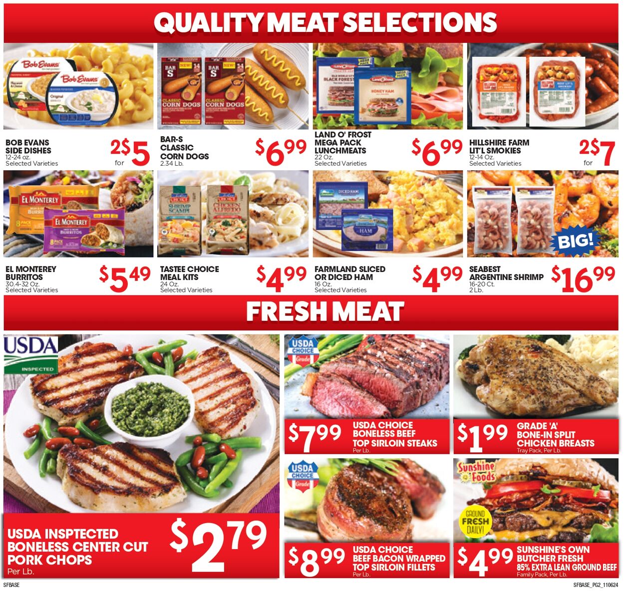 Weekly ad Sunshine Foods 11/06/2024 - 11/12/2024